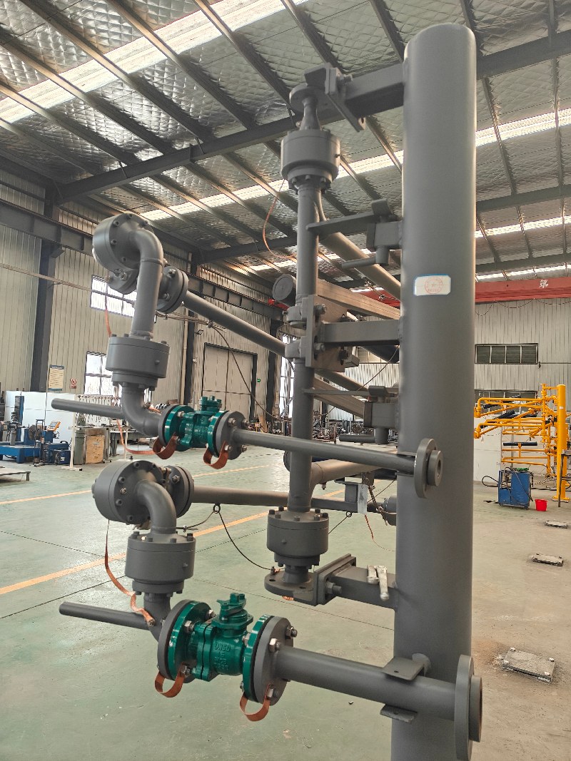 液氯、氫氟酸、無(wú)水氫氟酸等帶泄漏預(yù)警鶴管